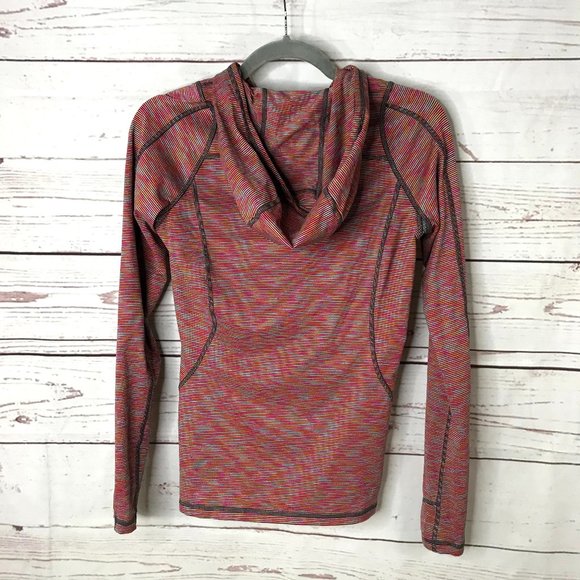 REI Tops Rei Womens Zip Pullover Hooded Sweater Poshmark